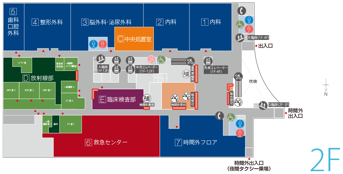 2F フロアマップ